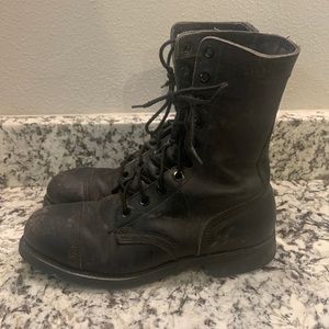 Military combat boots